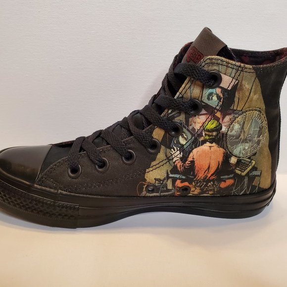 COPY - COPY - Converse DC Comics Batman The Joker Black Face - Picture 5 of 7